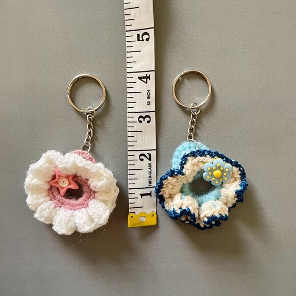 2 Handmade Keychain, Lightweight Charms, Backpack Charms, Gifts under 10 - Picture 3 of 8